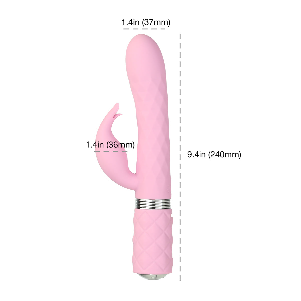 BMS Pillow Talk Lively Rabbit Vibrator - Melody's Room