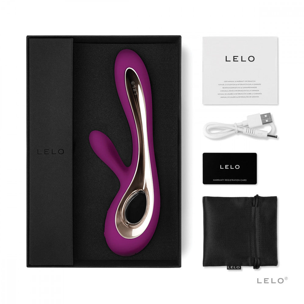 LELO Soraya 2 Deep Rose Luxury G-Spot Vibrator - Melody's Room