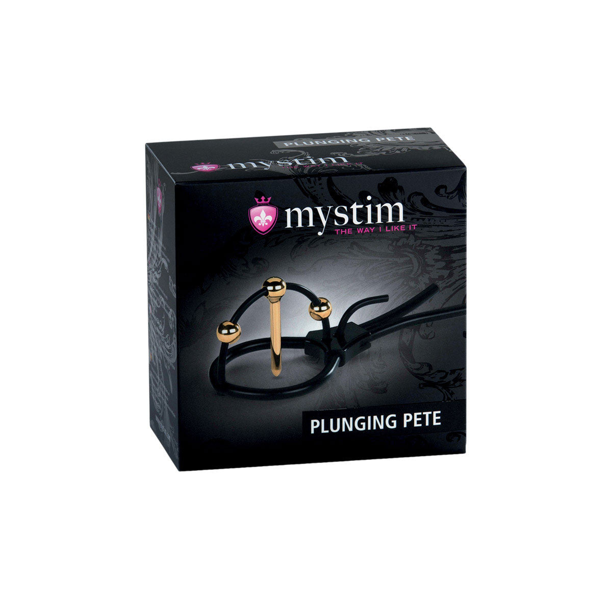 Mystim Plunging Pete e-stim Corona Strap with Urethral Sound - Melody's Room