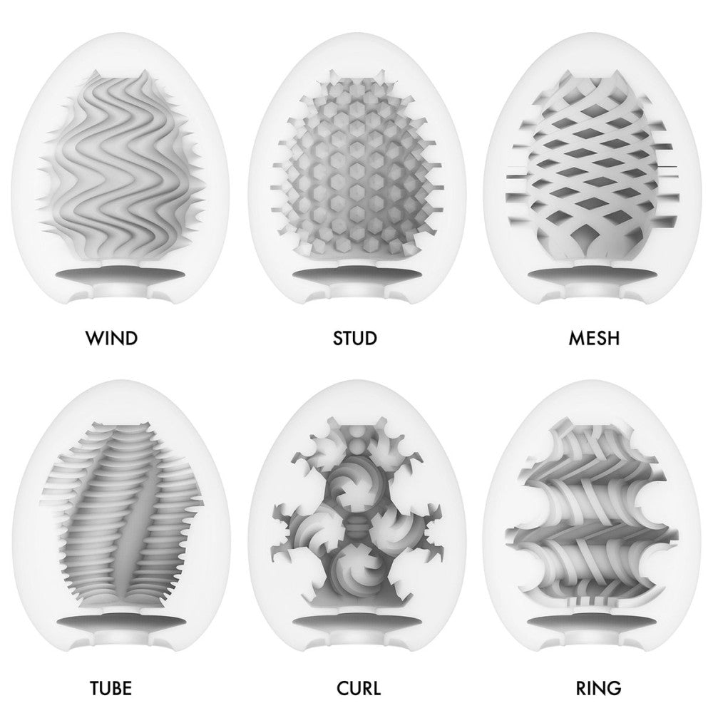 Tenga Easy Beat Egg 6pk - Wonder Men's Stroker - Melody's Room