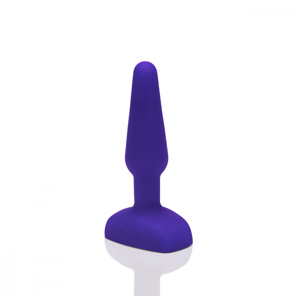 B-Vibe Purple Trio Butt Plug - Melody's Room