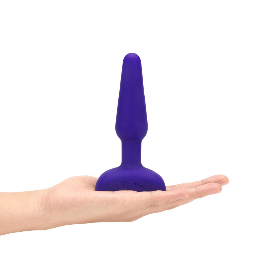 B-Vibe Purple Trio Butt Plug - Melody's Room