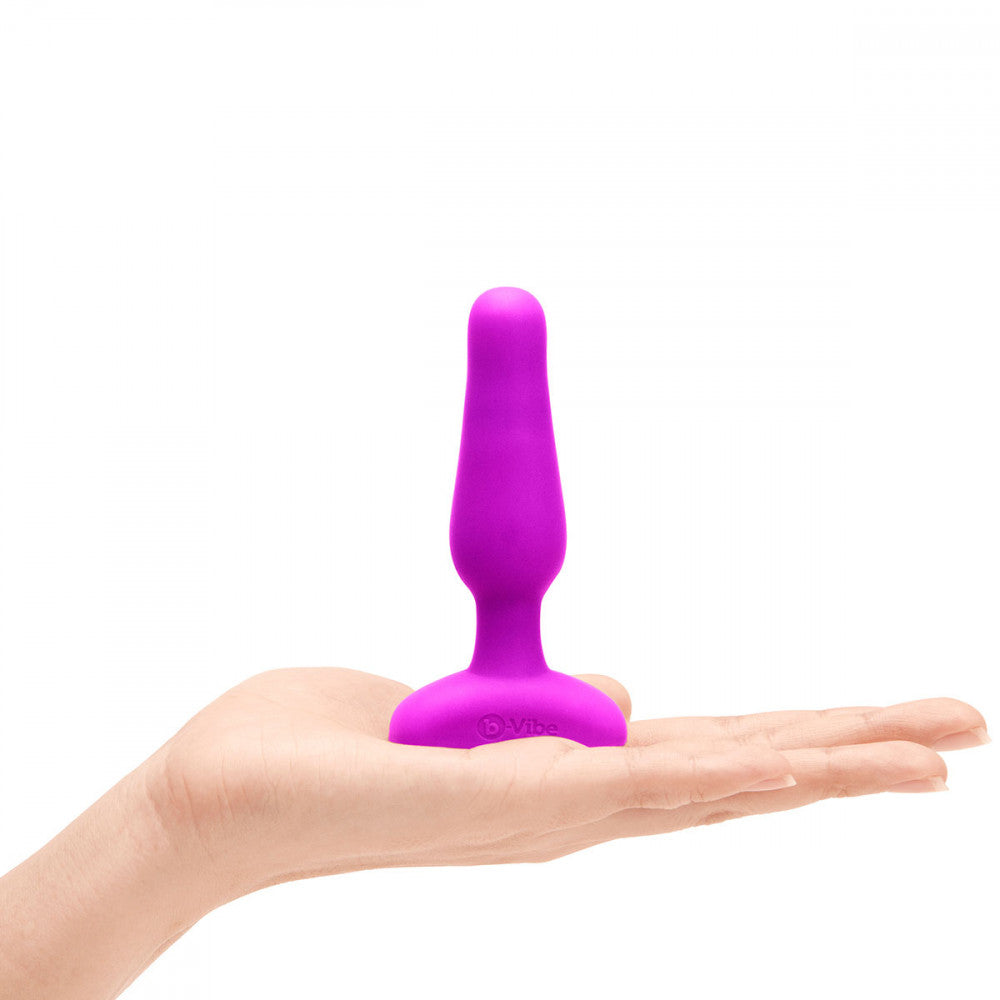 B-Vibe Fuchsia Novice Booty Plug - Melody's Room