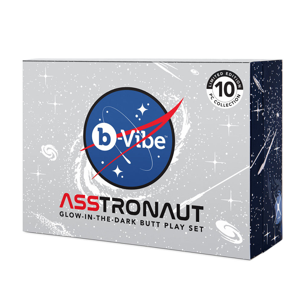 B-Vibe ASStronaut Glow-in-the-Dark Butt Play Set - Melody's Room