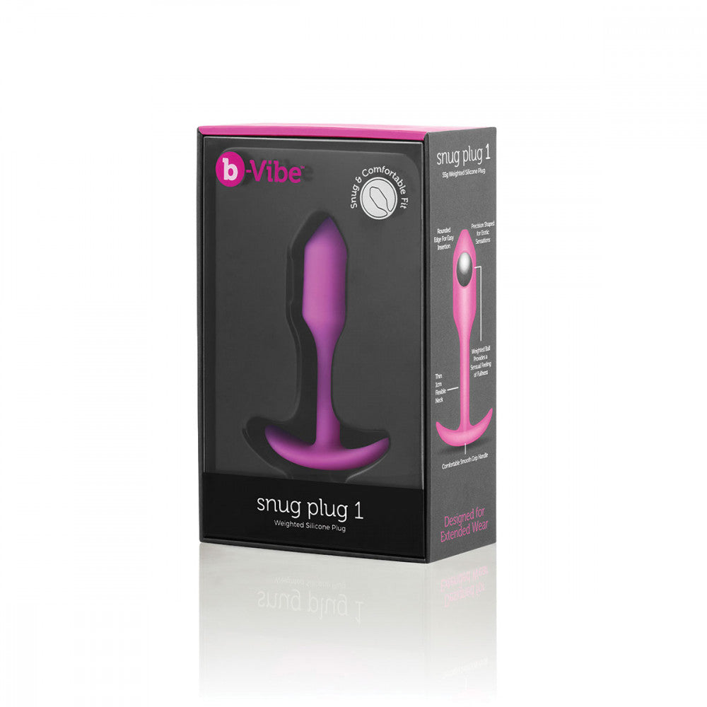 B-Vibe Snug Plug 1 Anal Toy - Melody's Room