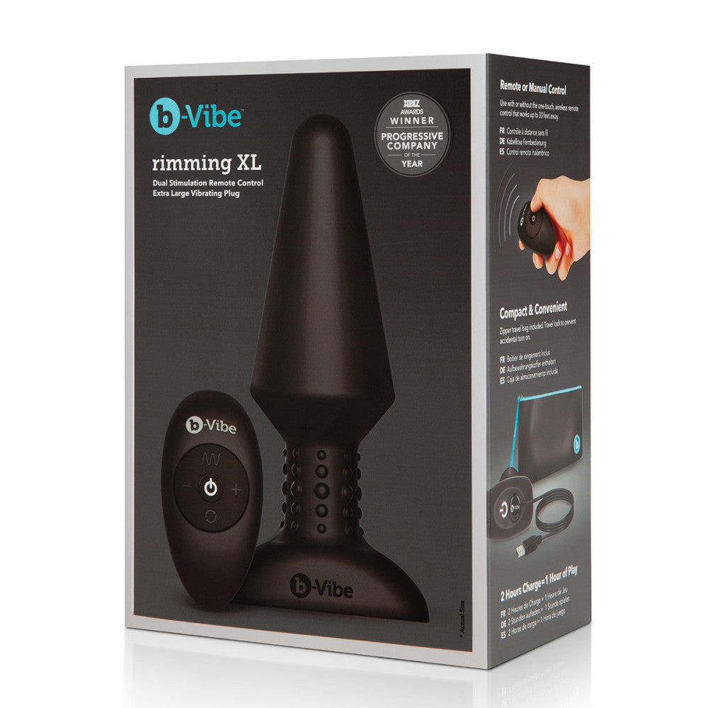 B-Vibe Rimming Plug XL - Melody's Room