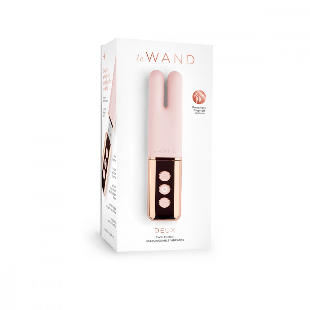 Le Wand Chrome Deux Clit Vibrator | Melody's Room