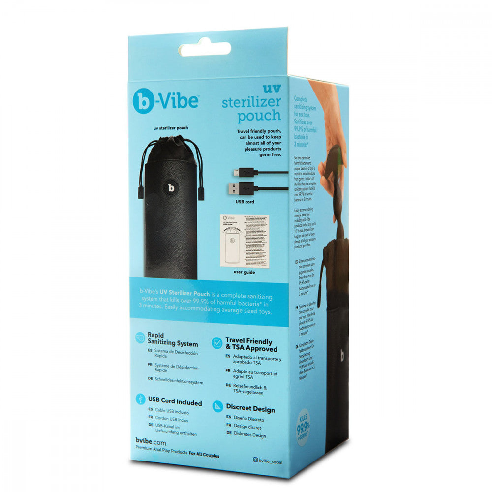 B-Vibe UV Sterilizer Pouch - Melody's Room