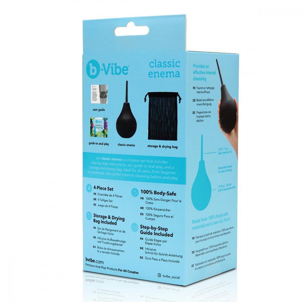 B-Vibe Classic Enema Bulb - Melody's Room