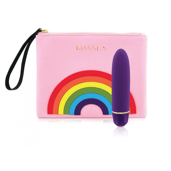 Rianne S Classique Pride Deep Purple Vibe and pride make-up bag - Shop Melody's Room