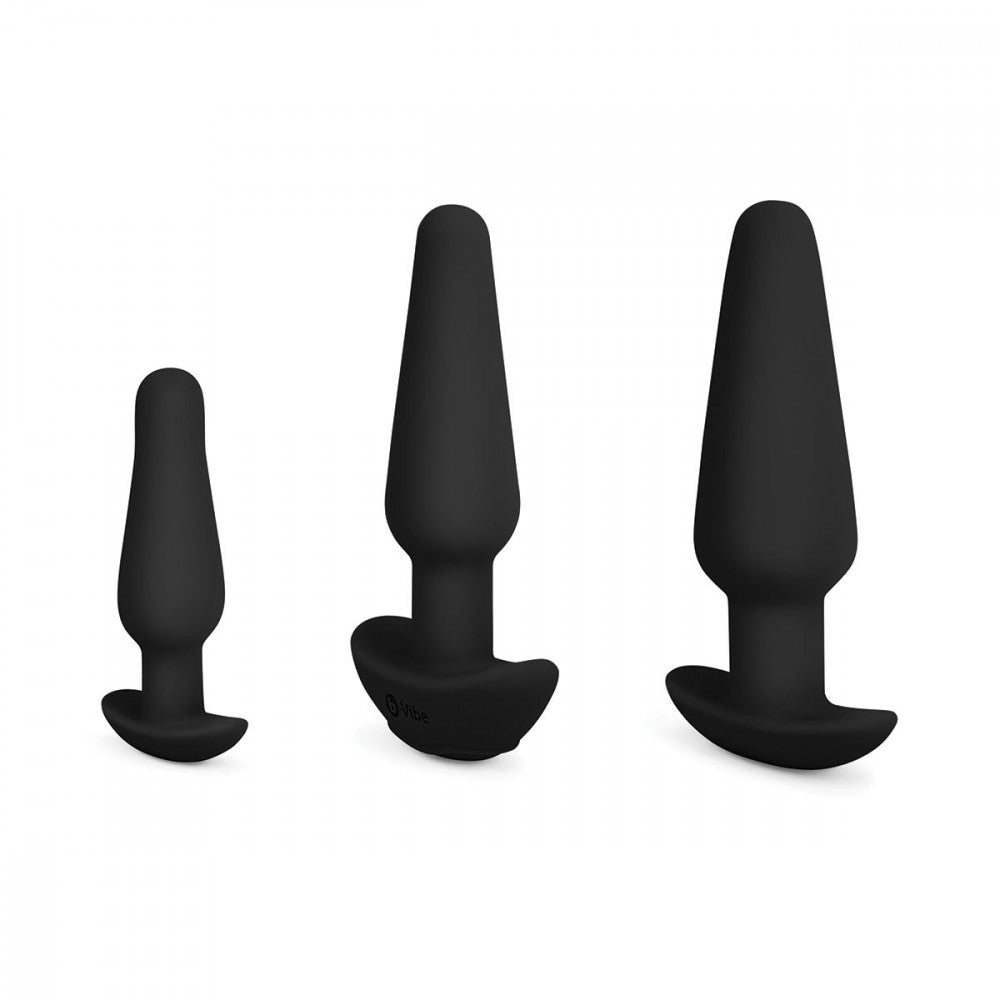 B-Vibe Black Anal Training Set - Melody's Room