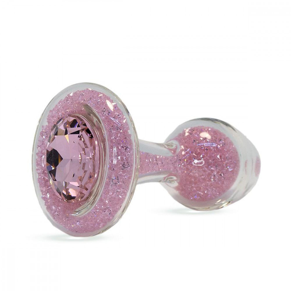 Crystal Delights Pink Sparkle Anal Plug - Melody's Room