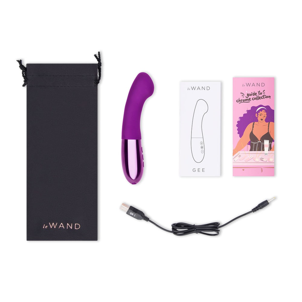 Le Wand Gee Chrome G-Spot Vibe | Melody's Room