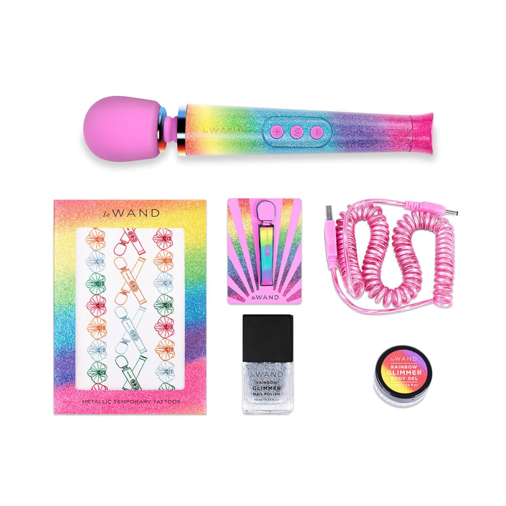 Le Wand Petite Rainbow Ombre Massager | Melody's Room