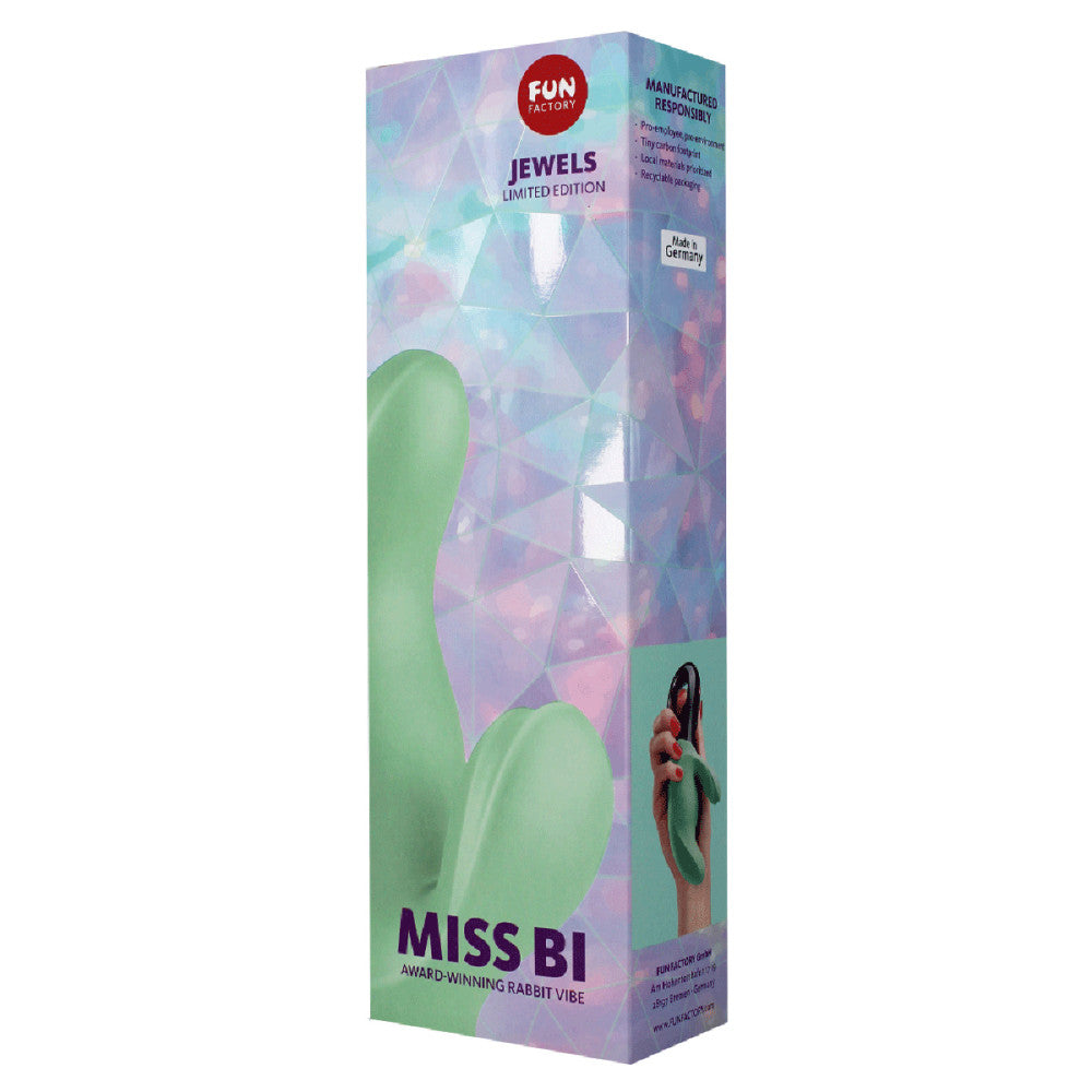 Jewels Miss Bi Jade Rabbit Vibe by Fun Factory - Melody's Room