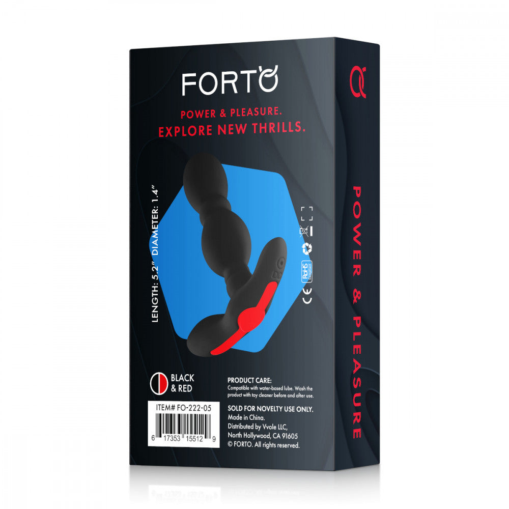 FORTO Vibrating Anal Plug - Melody's Room Sex Toys