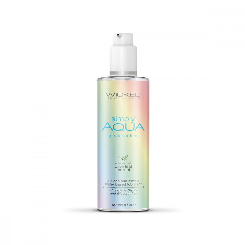 Wicked Simply Aqua Special Edition LGBTQ Water-Based Lube