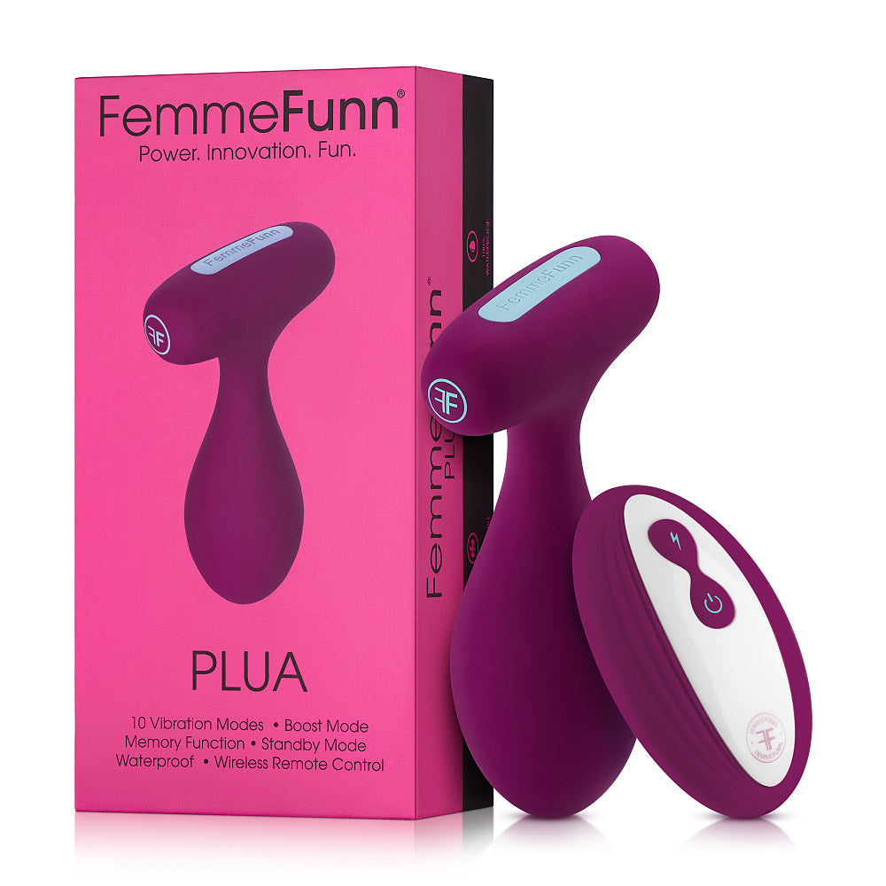 Femme Funn PLUA Booty Plug in Fuchsia - Melody's Room