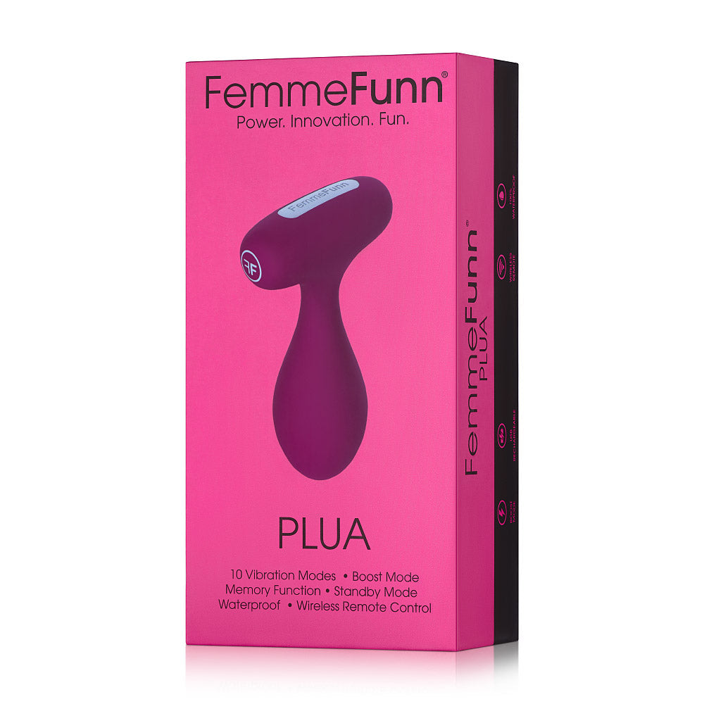 Femme Funn PLUA Booty Plug in Fuchsia - Melody's Room