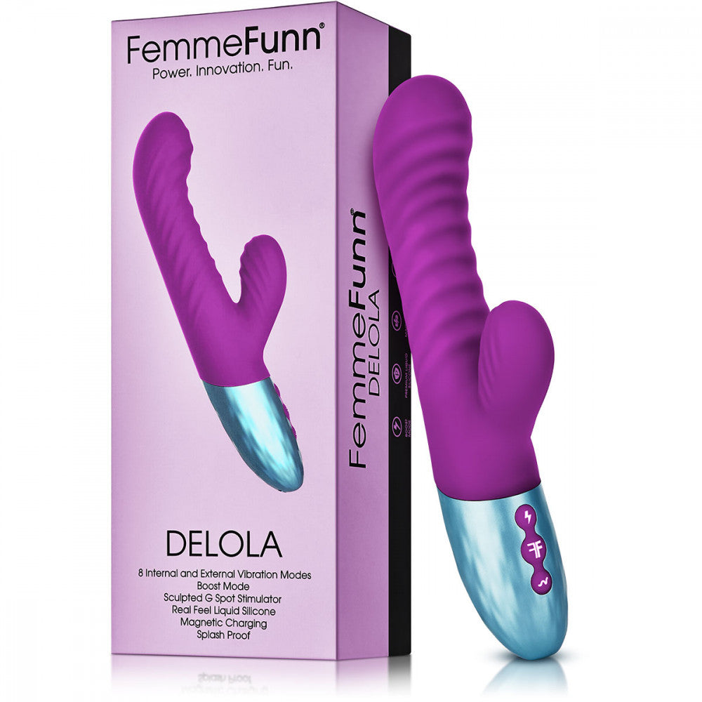 Femme Funn DELOLA G-Spot Rabbit Vibrator - Melody's Room