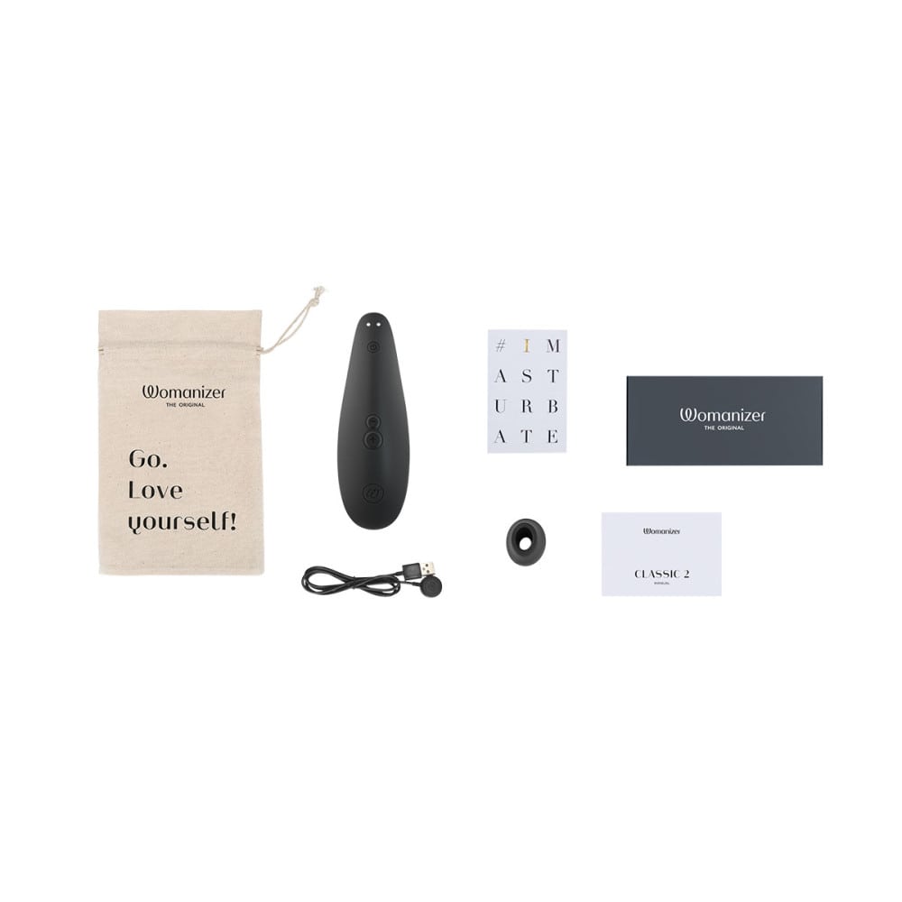 Womanizer Classic 2 Pleasure Air Clitoral Stimulator | Melody's Room 