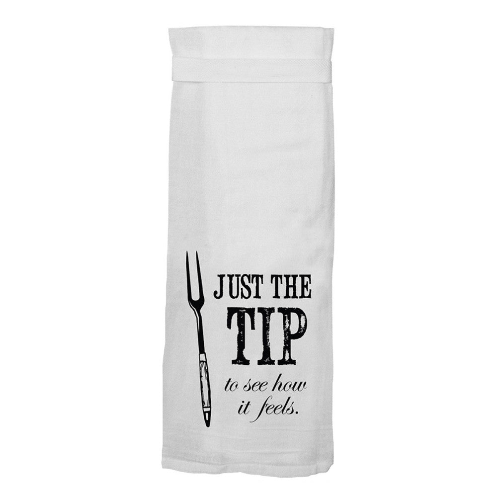 Twisted Wares Just The Tip Flour Towel - Melody's Room