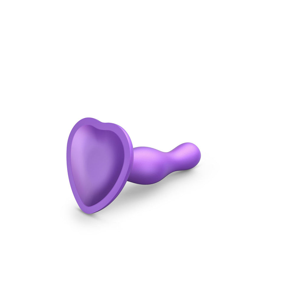 Strap-On-Me Curvy Plug Dil in Metallic Purple - Melody's Room