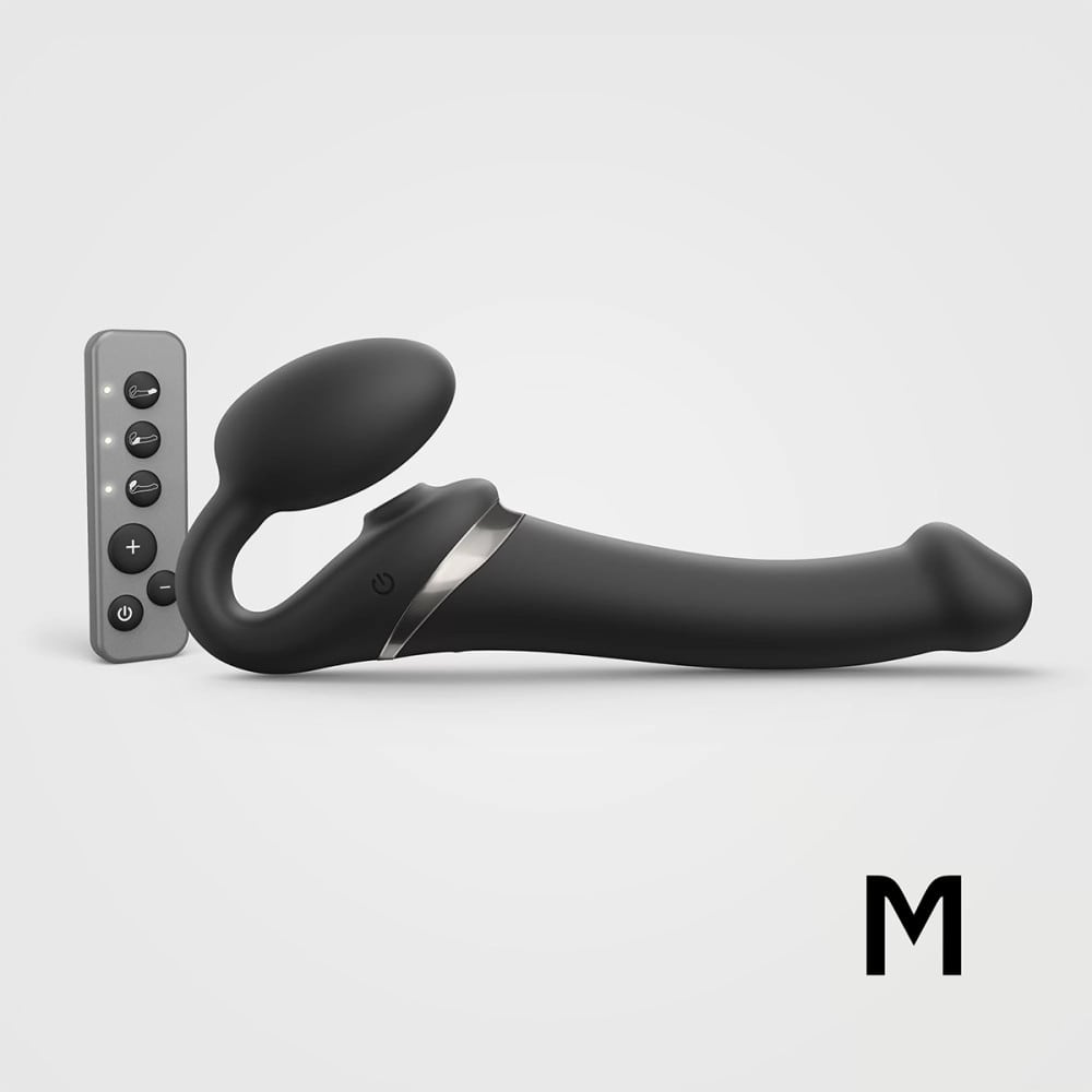 Strap-On-Me Multi-Orgasm Vibrating Bendable Strap-On w/ Remote Control | Melody's Room