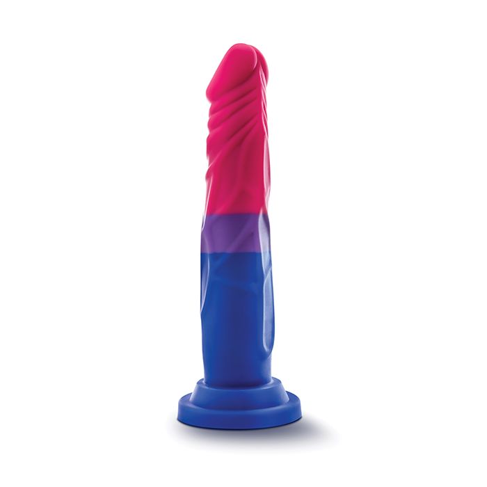 Avant P8 Bisexual Pride Dildo in Love by Blush Novelties - Melody's Room