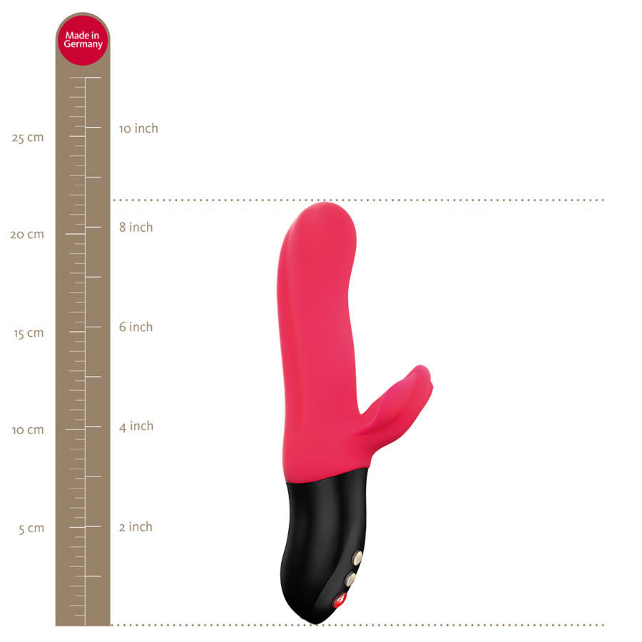 India Red Fun Factory Bi Stronic Fusion Dual Stimulation Vibrator Measurments