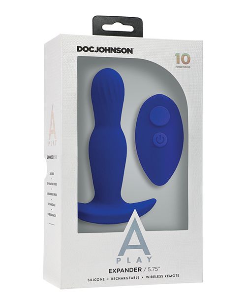 A-Play Expander Rechargeable Silicone Anal Plug with Remote - Melody's Room