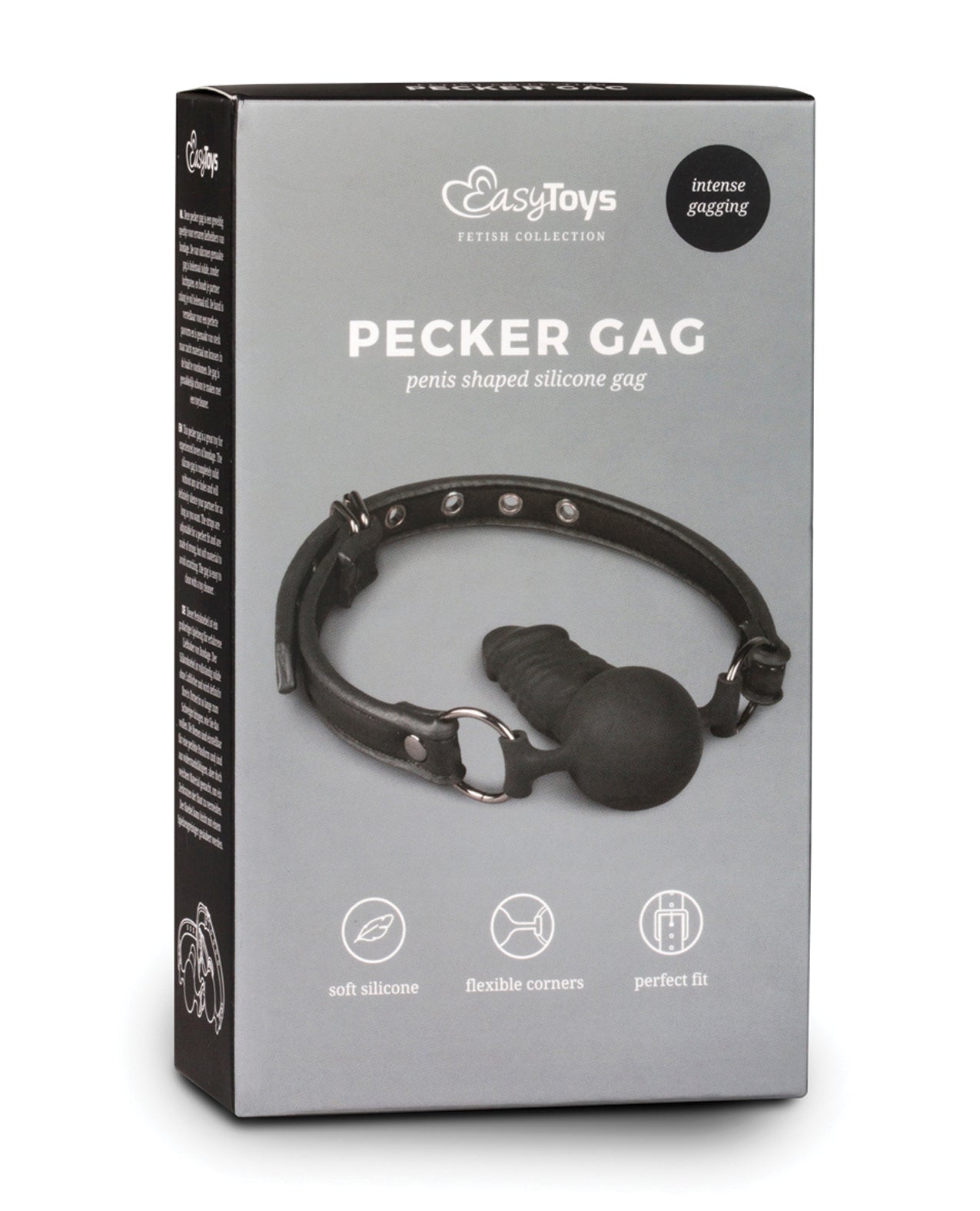 Easy Toys Ball Gag w/Silicone Dong - Melody's Room BDSM