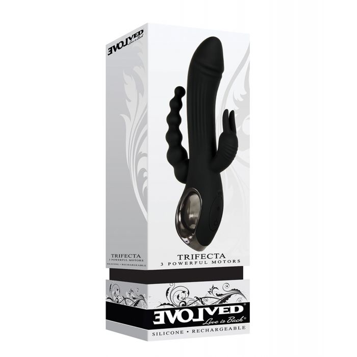 Evolved Trifecta Triple Stim Rechargeable Vibe - Melody's Room