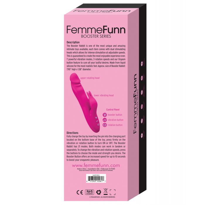 Femme Funn Booster Rabbit Vibrator - Melody's Room