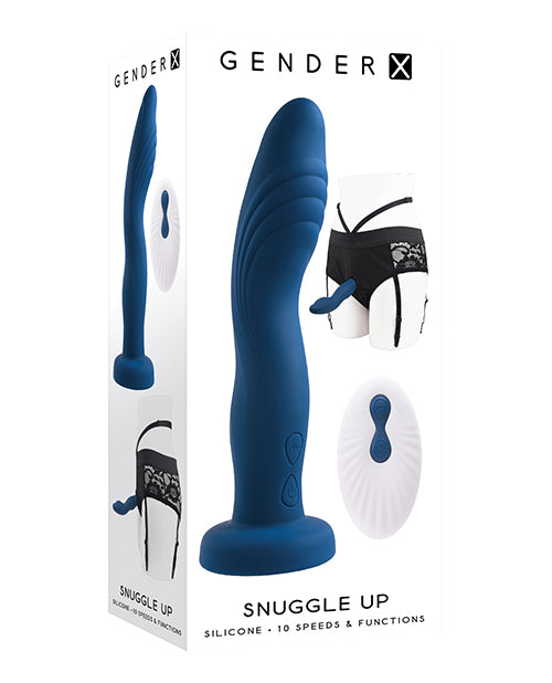 Gender X Snuggle Up Dual Motor Strap On Vibe w/Harness - Melody's Room