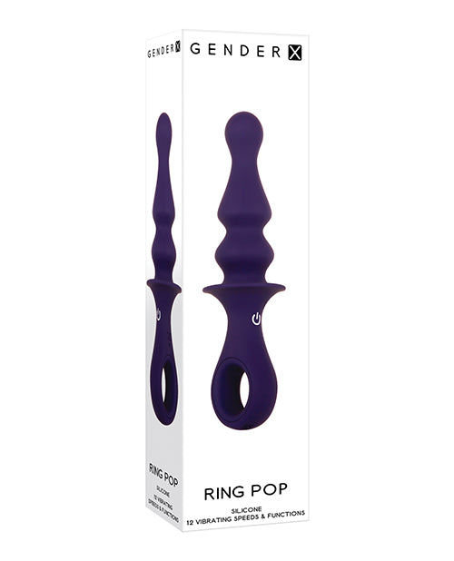 Gender X Ring Pop Booty Plug by Evolved - Melody's Room