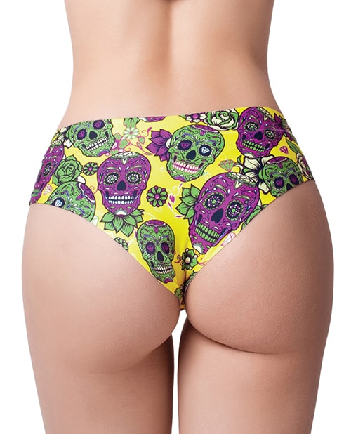 Mememe Skulls Lovers Muertos Printed Slip - Melody's Room