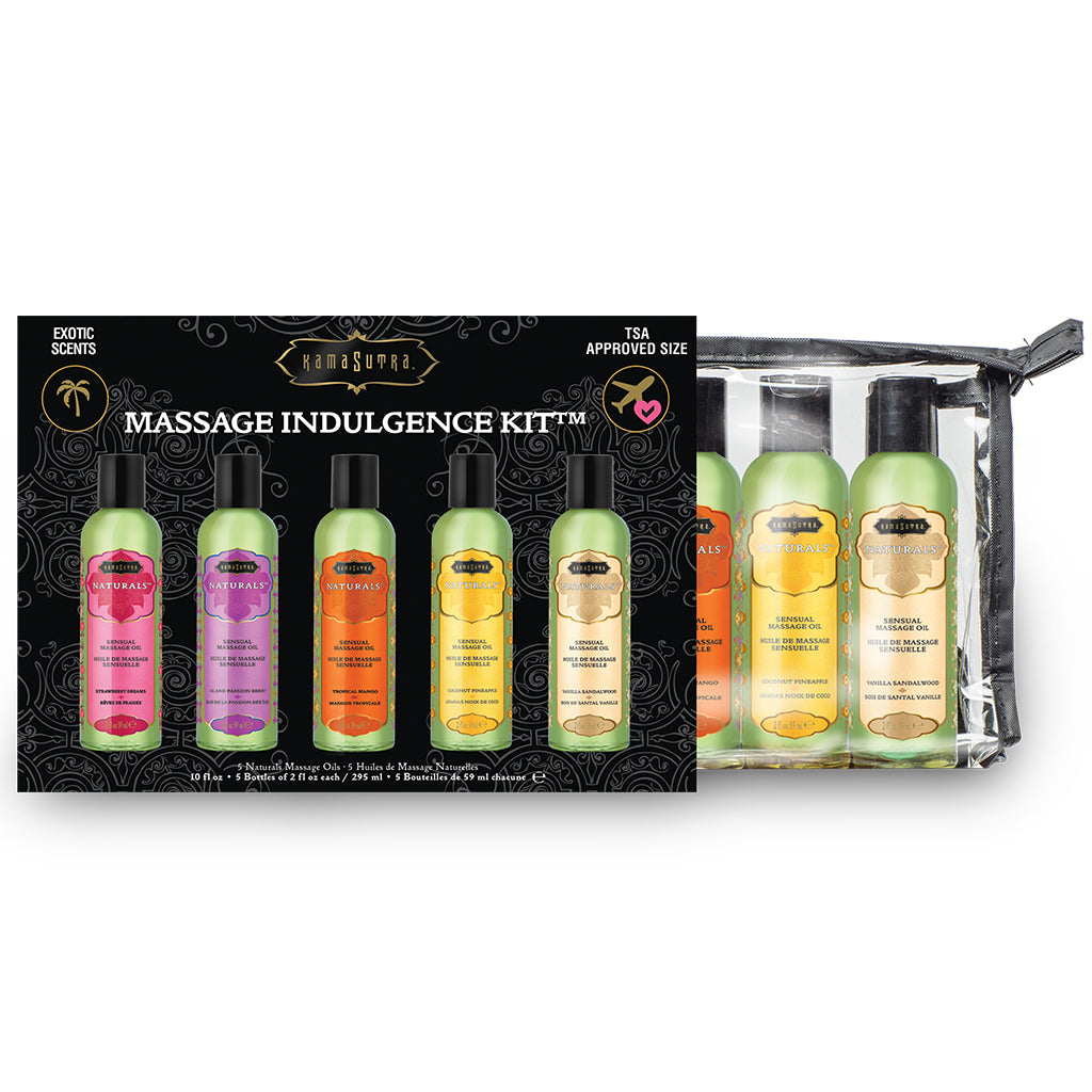 Kama Sutra Naturals Massage Indulgence Kit - Melody's Room