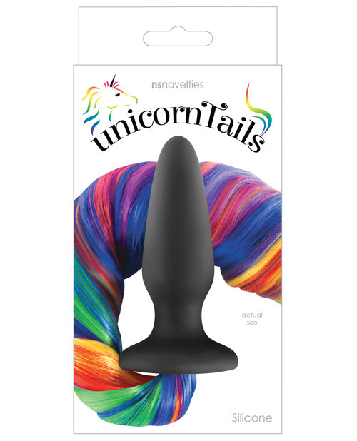 Unicorn Rainbow Butt Plug Tail by NS Novelties - Melody's Room