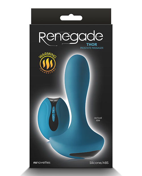 Renegade Thor Teal Prostate Massager w/Remote - Melody's Room