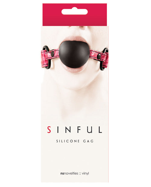 Sinful Soft Silicone Gag by NS Novelties - Melody's Room