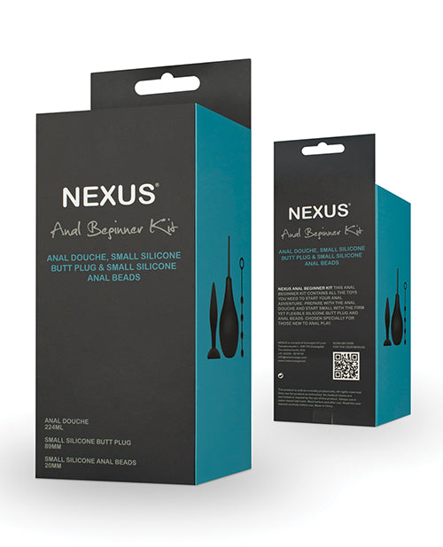 Nexus Range Beginner Anal Kit with Beads, Plug & Douche - Melody's Room