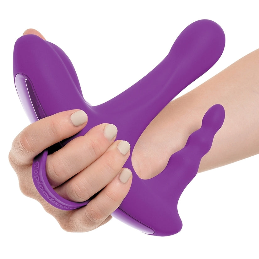 Threesome Rock N' Ride Triple Stim Vibrator - Melody's Room