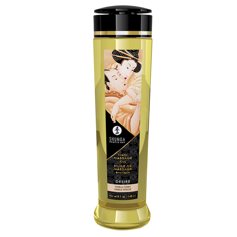 Shunga Desire Vanilla Massage Oil - Melody's Room