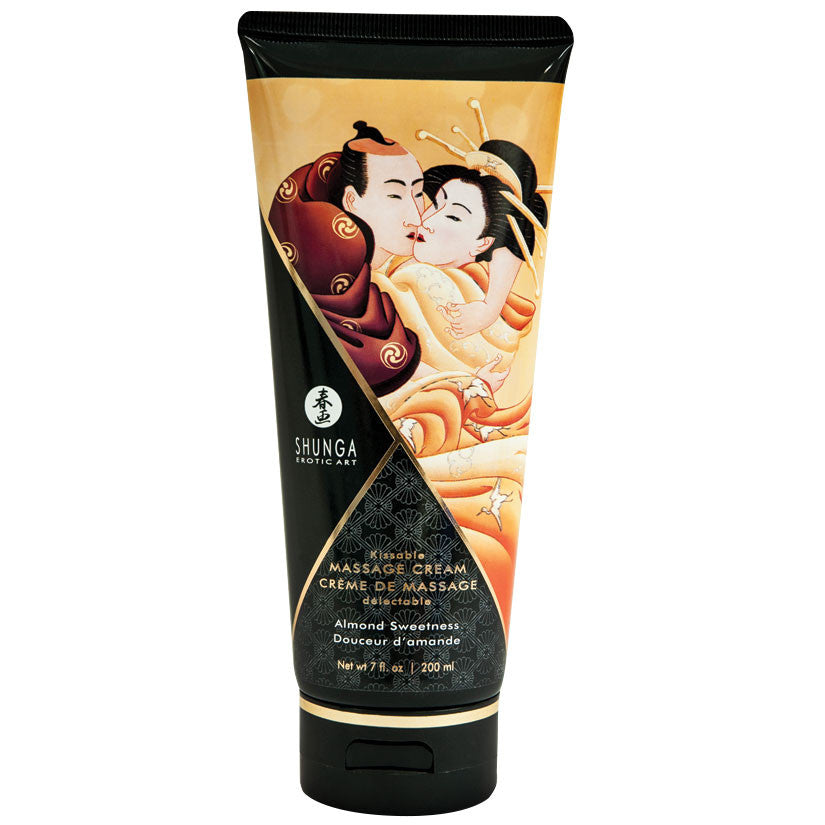 Almond Sweetness Shunga Kissable Massage Cream - Melody's Room Romance Collection