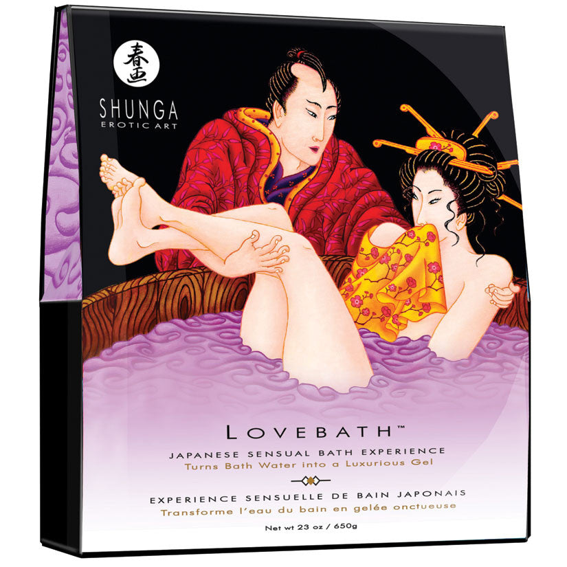 Sensual Lotus Shunga Love Bath - Melody's Room Romance Collection