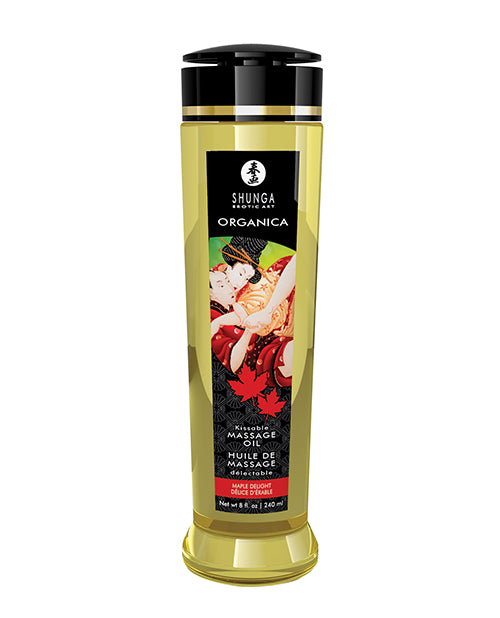 Shunga Organica Kissable Maple Delight Massage Oil - Melody's Room