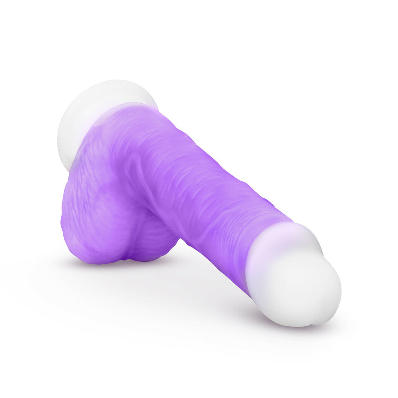 Neo Elite Encore 8 Inch Purple Vibrating Dildo - Melody's Room