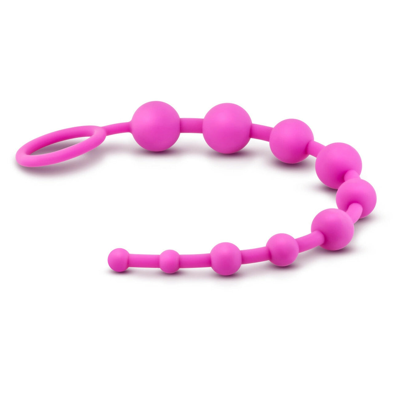 Blush Luxe Silicone 10 Anal Beads - Melody's Room