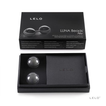 LELO LUNA Beads Noir Ben Wa Balls | Melody's Room